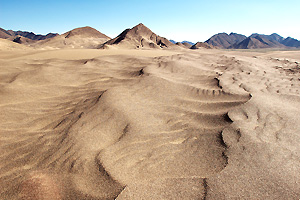 Tibetaans woestijnlandschap